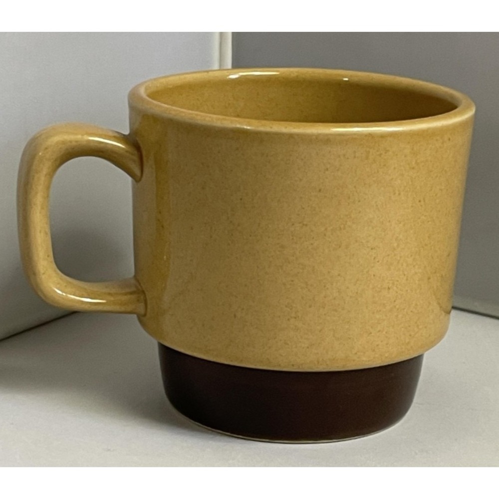 Vintage La Mesa Stoneware Mug Japan Oven Table Dishwasher Safe 3" Tall Cup